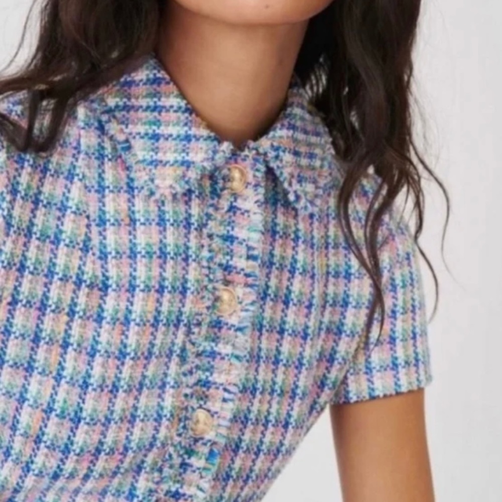 MaJe Tweed dress
